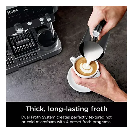 Ninja ES601UKBK Luxe Café Premier Espresso Machine - Midnight Black Ninja ES601UKBK Luxe Café Premier Espresso Machine - Midnight Black