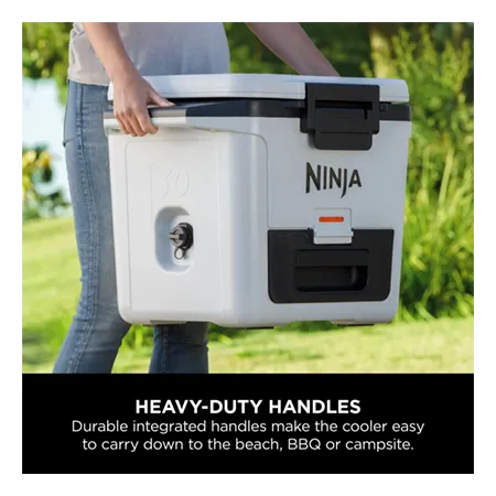 Ninja FB131UKWH FrostVault 30QT/28L Hard Cooler with Dry Zone