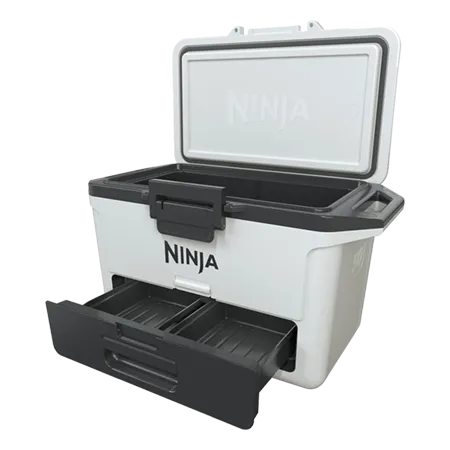 Ninja FB151UKWH FrostVault 50QT/47L Hard Cooler with Dry Zone