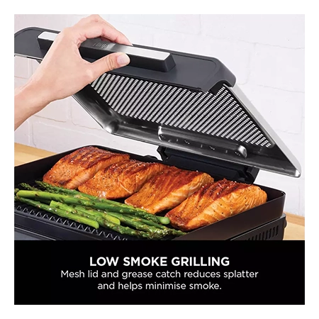 Ninja GR101UK Sizzle Grill & Flat Plate