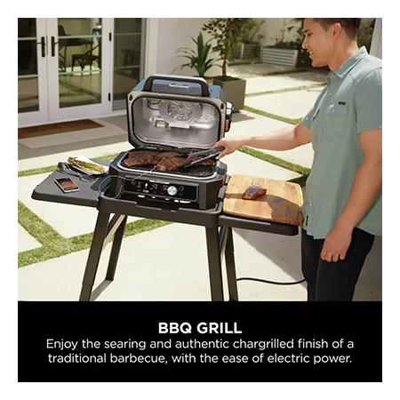 Ninja OG901UK Woodfire Pro Connect XL Electric BBQ Grill & Smoker