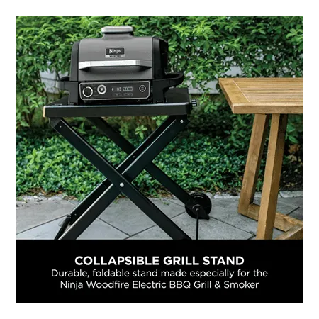 Ninja XSKGRLLSTDEUK Woodfire Electric BBQ Stand