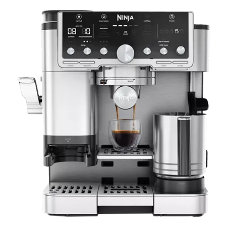 Ninja ES701UK Luxe CafÃ© Pro Series Espresso Machine - Black/Stainless Steel