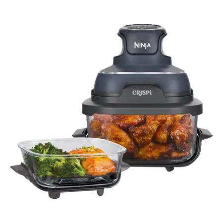 Ninja FN101UKGY CRISPi 4-in-1 Portable Air Fryer - Cyberspace Blue