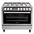 NordMende CSG92IX 90cm Dual Fuel Range Cooker Stainless Steel 13 Amp connection