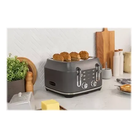 RANGEmaster RMCL4S201GY 4 Slice Toaster - Matte Slate Grey