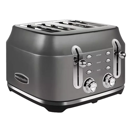 RANGEmaster RMCL4S201GY 4 Slice Toaster - Matte Slate Grey