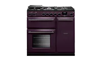 Rangemaster AURA90DFP19282 Aura 90cm Induction White (Paint) - Onyx