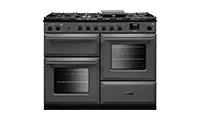 Rangemaster AURO110DF19309 110cm Gas Dual Fuel Range Cooker - Slate