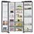 SAMSUNG RS68CG883DB1EU American Style Fridge Freezer with SpaceMax Technology in Black