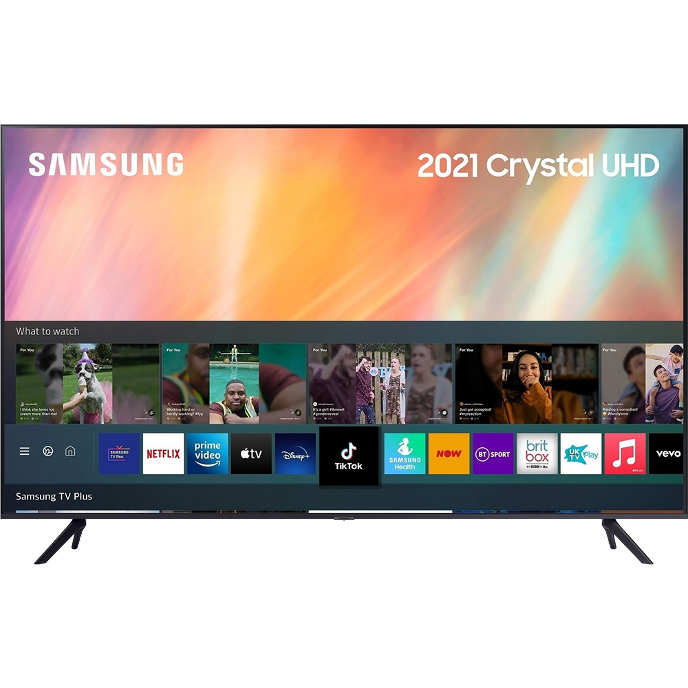 SAMSUNG UE70AU7100 70" 4K LED TV Black with Freeview