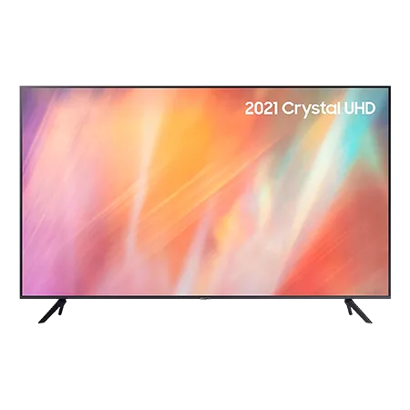 SAMSUNG UE75AU7100 75" LED UHD 4K TV Black with Freeview