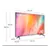 SAMSUNG UE75AU7100 75" LED UHD 4K TV Black with Freeview