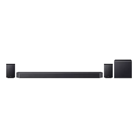 SAMSUNG HWQ990F 11.1.4ch Q-Series Soundbar with Subwoofer & Rear Speakers - Titan Black SAMSUNG HWQ990F 11.1.4ch Q-Series Soundbar with Subwoofer & Rear Speakers - Titan Black