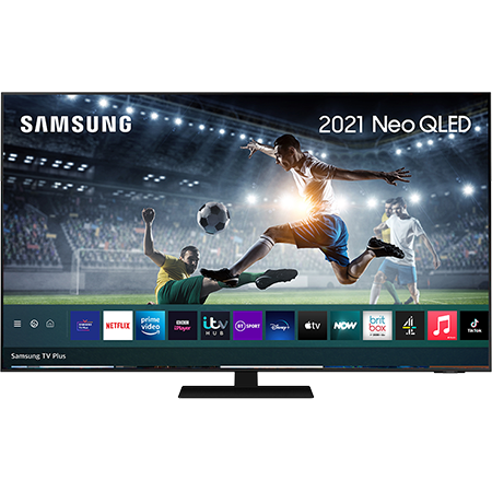 SAMSUNG QE55QN85A 55" Neo QLED 4K TV Black with Freeview