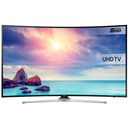 SAMSUNG UE55KU6100, 55 inch Series 6 Ultra HD 4K Smart Curved LED TV ...