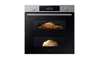 SAMSUNG NV7B45305AKU4 59.5cm Built In Electric Single Oven - Black Glass