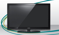 SAMSUNG PS42B451B2WXXU 42" Series 4 HD Ready Plasma TV with Integrated Digital Tuner