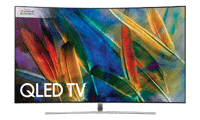 SAMSUNG QE55Q8CAM 55" Series 8 Smart Curved QLED Certified Ultra HD Premium 4K TV with Built-in Wifi & TVPlus tuner. Ex-Display Model