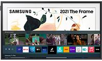 SAMSUNG QE75LS03A 75" QLED 4K Frame TV Black with Freeview