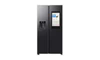 SAMSUNG RS90F66BEFEU 91.2cm 60/40 American Fridge Freezer - Black