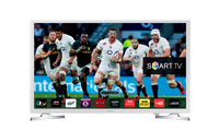 SAMSUNG UE32J4510 32" Series 4 HD Ready Smart LED TV with Freeview HD & Built-in Wi-Fi in White