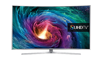 SAMSUNG UE48JS9000 48" Series 9 Ultra HD 4K Nano Crystal Smart 3D Curved LED TV with Freeview HD and Built-in Wi-Fi (SUHD). 
