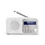 SHARP DR-P420WH Tokyo Portable Digital Radio - White