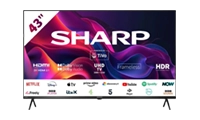 SHARP 4T-C43GK4245KB 43" 4K UHD Frameless Smart TiVo TV