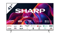 SHARP 4T-C43GM6245KS 43" 4K UHD Quantum Dot Frameless Smart TiVo TV