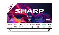 SHARP 4T-C55GK4245KB 55" 4K UHD Frameless Smart Tivo TV