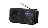 SHARP DR-P420BK Wireless DAB Radio - Black