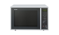 SHARP R959SLMAA Freestanding 900W Microwave Combi in Silver/Black