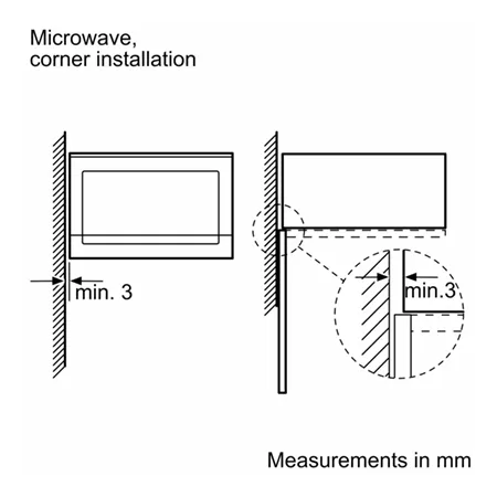 SIEMENS BF525LMS0B Microwave Oven