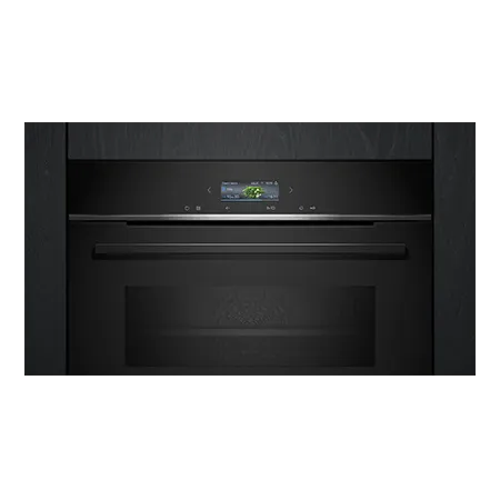 SIEMENS CM724G1B1B iQ700 60x45cm Built In Single Compact with Microwave Function