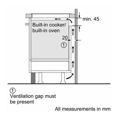 SIEMENS EH601FEB1E 60cm 4 Zone Hob