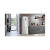 SIEMENS KG36NXIDF iQ300, Free-standing fridge-freezer with freezer