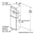 SIEMENS KI21RVFE0 iQ300 Integrated In Column Larder Fridge with Fixed Hinge Door