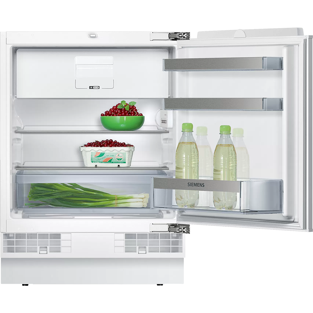 SIEMENS KU15LAFF0G Built Under Fridge with Ice Box with fixed hinge