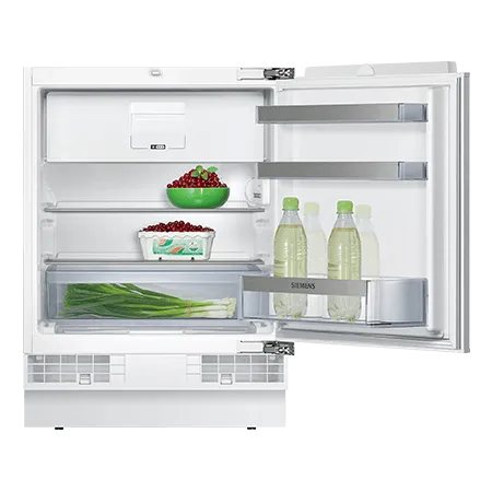 SIEMENS KU15LAFF0G Built Under Fridge with Ice Box with fixed hinge