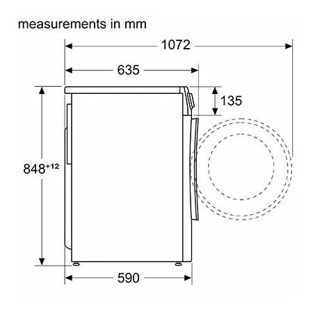 SIEMENS WN44G290GB 9kg/6kg Freestanding Washer Dryer