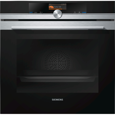 SIEMENS HB676GBS6B IQ-700 Pyrolytic Multifunction Single Oven Energy rating: A+