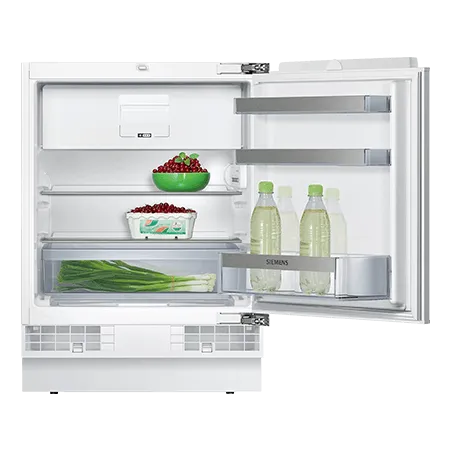 SIEMENS KU15LAFF0G Built Under Fridge with Ice Box with fixed hinge