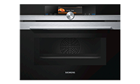 SIEMENS CM678G4S6B Built In Compact Electric Single Oven with Microwave Function - Stainless Steel