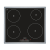 SIEMENS EH645FE17E iQ300 60 cm 4 Zone Induction Hob with Touch Controls & stainless steel trim.Ex-Display
