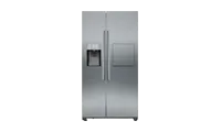 SIEMENS KA93GAIDP American side by side in Brushed steel anti-fingerprint noFrost and Plumbed