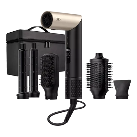 SILKN SIF5PUK001 SilkyAir Flex Hair Dryer & Styler in Black