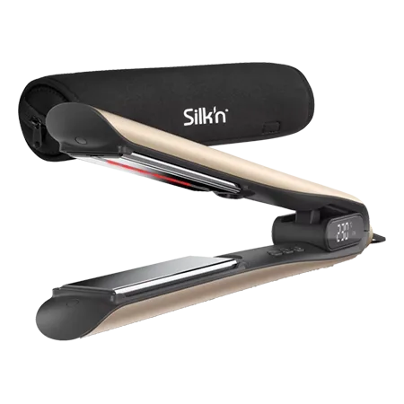 SILKN SIS1PUK001 SilkyStraight Hair Straightener  in Gold Colour