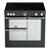 STOVES S900EiBlack 90cm Electric Induction Range Cooker