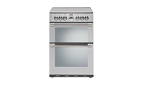STOVES STSTERLING600ESST STSTERLING600E-Stainless Steel (60cm Electric Cooker Stainless Steel with Double Oven, Ceramic Hob and Programmer) (FREESTANDING) 444440991